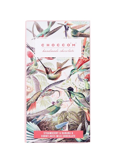 3 Adet Choccom Çilek Muz Cornflakes Sütlü Çikolata 75g