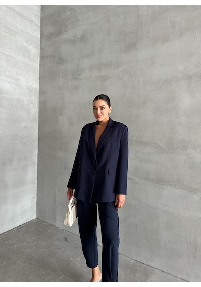 Lacivert Washington Blazer Ceket Lacivert