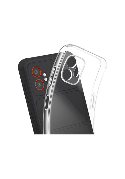 Samsung Galaxy Uyumlu Xcover 7 Pro Kamera Korumalı Silikon Arka Kılıf Şeffaf