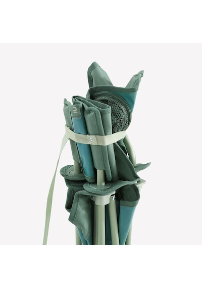Quechua Katlanır Kamp Sandalye - Yeşil - 110kg Çok Renkli