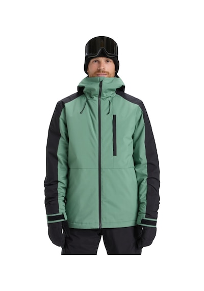 Quıksılver Quiksilver Mission Block Jk Erkek Yeşil Snowboard Ceketi Gnd0 Yeşil