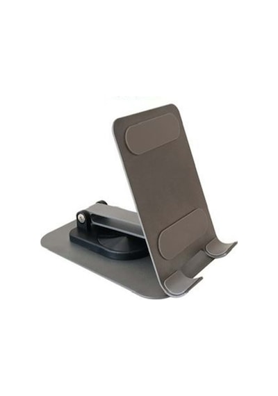 Plentiful Taşınabilir Katlanabilir 360 Dönebilen Metal Telefon Ve Tablet Standı