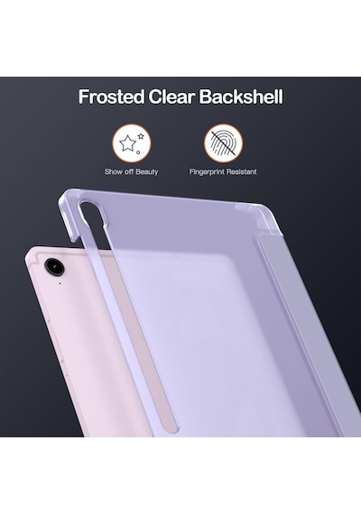 Samsung Uyumlu Galaxy S10 Fe+ Plus 13.1inç Kılıf Flip Cover Kalem Bölmeli Pc Case Kapaklı