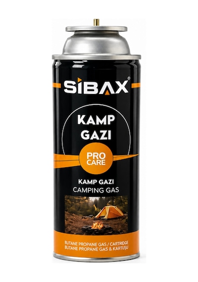 Sibax Siboplu Gaz Kartuşu Kamp Gazı 400ml 5'li Lacivert