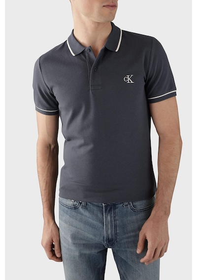 Calvin Klein Erkek Polo Yaka T Shirt J30j315603 Cge Lacivert Lacivert
