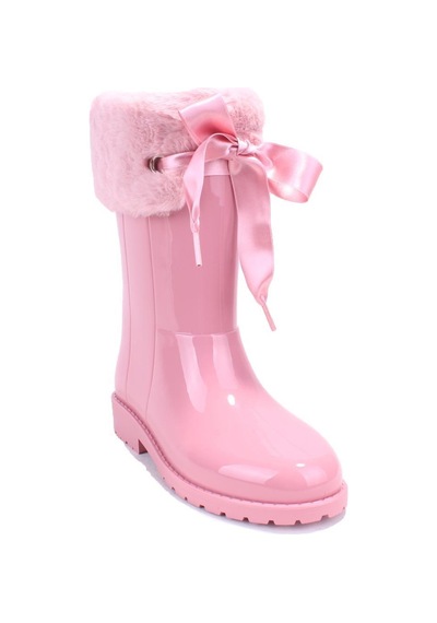Igor W10239 Campera Charol Soft Pembe Ortopedik Kız Çocuk Yağmur Çizme Pembe
