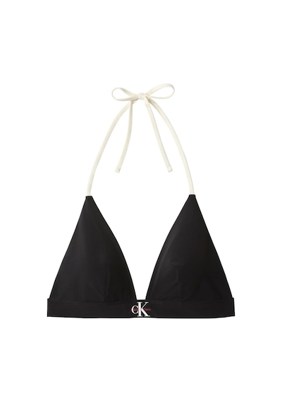 Calvin Klein Bej Kadın Bikini Üst Trıangle-15935 Whıte