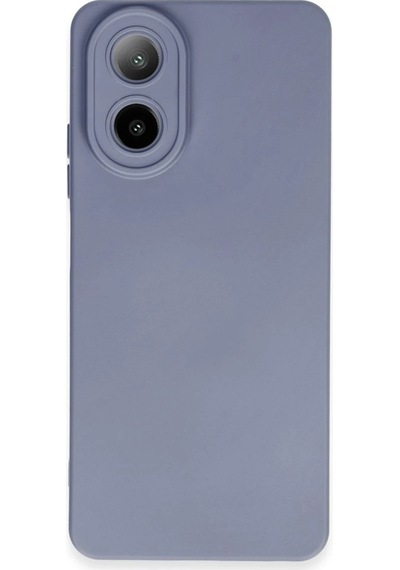 Newface - 781 - Oppo A38 Kılıf Nano İçi Kadife Silikon - Csmo-tex - - Gri
