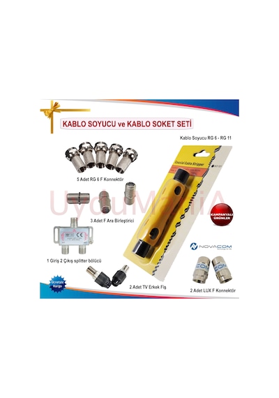 Kablo Soyucu ve Kablo Soket Seti