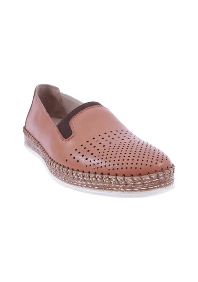 Dgn P37-22y Kadın Lazerli Soft Anatomıc Footwear Deri Ayakkabı P37-1512-R1755 Taba