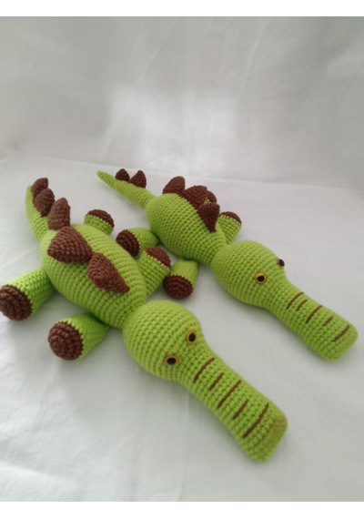 Amigurumi Timsah Oyuncak