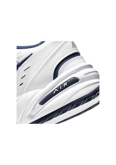 Nike Air Monarch IV Erkek Fitness Ayakkabısı 415445-102 Beyaz - Lacivert
