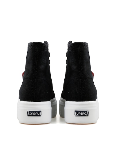 Superga 2696 Stripe Kadın Günlük Ayakkabı S112I9W-999-SP Siyah