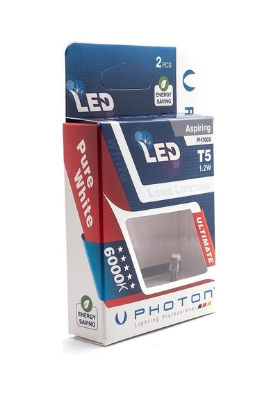 Photon T5 12 24V 1.2W Canbus 3'Lü Ph7003 Led