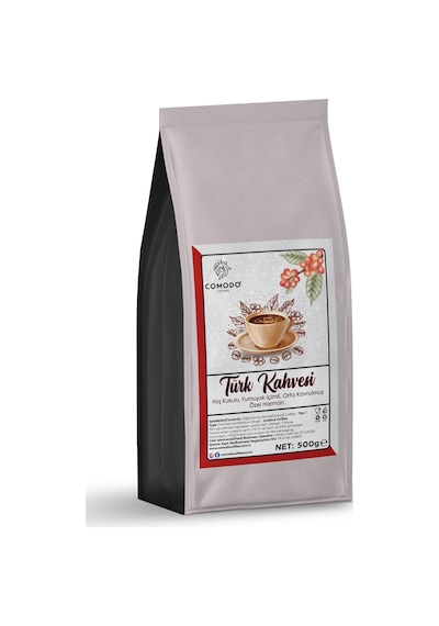 Comodo Coffee Geleneksel Taze Öğütülmüş Taş Değirmen Türk Kahvesi 500 G