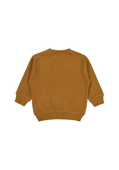 Civil Boys Karyoka Dikişli 2-5 Yaş Sweatshirt - Kahve
