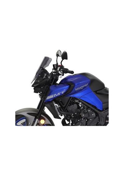 Yamaha Mt-25 2020-2024 Uyumlu Ön Cam Siyah 37 Cm