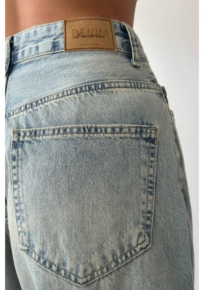 Lacarino 7588 E.w.leg Kadın Jean Pantolon Yeşil Tint