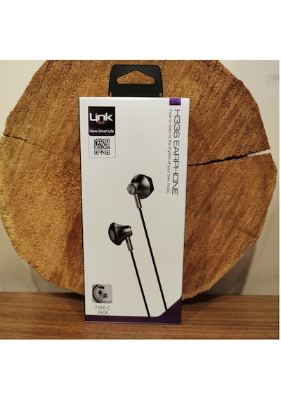 Linktech H336 Type-C Stereo Kablolu Kulak İçi Kulaklık