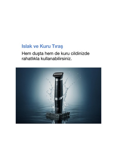 V-blade Elektrik Tıraş Makinesi 1,5 Saat