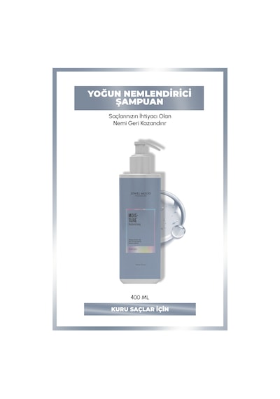 Lewel Mood Premium Moisture Nemlendirici Şampuan 400 ML