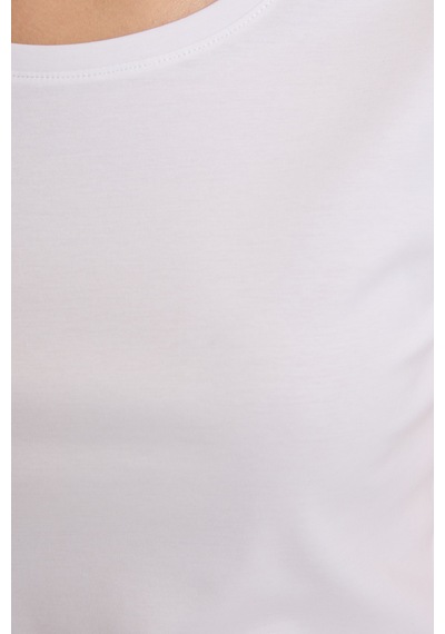 U.S. Polo Assn. U.s. Polo Assn. Kadın Beyaz Tişört Basic 50324939-vr013