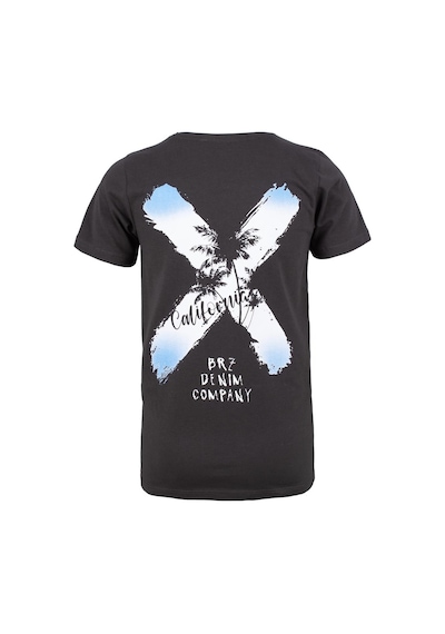 Brz Kıds Brz Kids Erkek Çocuk Arka Baskılı Kısa Kollu T-shirt-antrasit Antrasit
