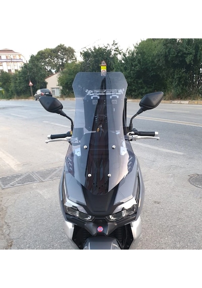 Motocam Rks Freccia Ön Cam 2022-2026 Model 65cm Füme Renkli 4mm Orta Boylu