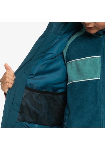 Quiksilver Çocuk Snowboard Ceketi Majolıca Blue Petrol