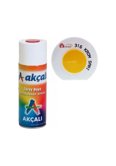 Sprey Boya 400 Ml 316 Krom Sarı Standart