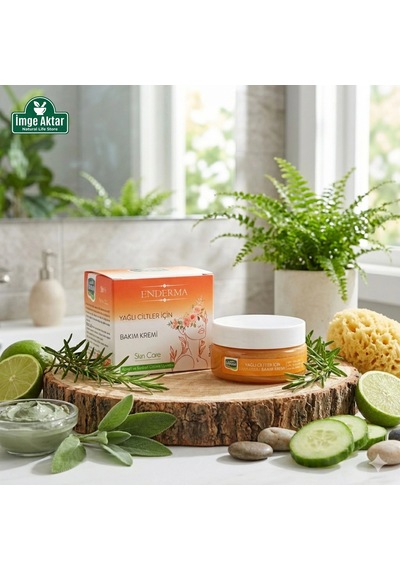Enderma Yağlı Ciltler İçin Bakım Kremi - Sebum Dengeleyici 50 Ml