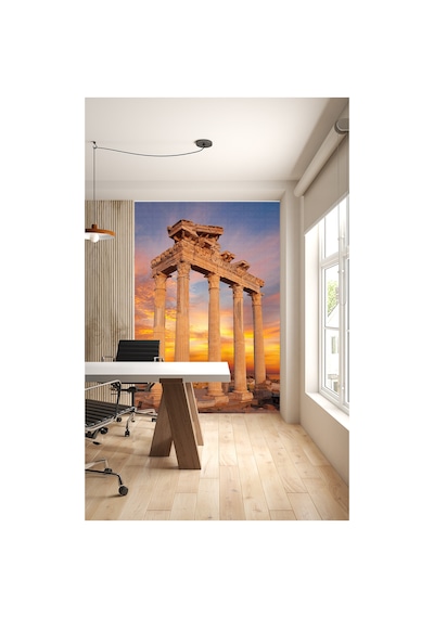 Apollon Tapınağı Side Antalya Poster Duvar Kağıdı Renkli
