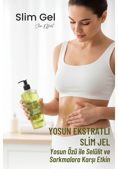 Yosun Özlü Ekstra Slim Jel Selülit & Çatlak Karşıtı, Bölgesel İncelme Ve Sıkılaştırıcı Etki