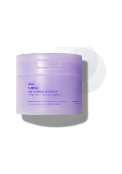 Frankly Pirinç Özü 9 Çeşit Peptit Ve Kolajen İçeren Gözenek Sıkılaştırıcı Closer Toner Pad 70 Adet 105 ML