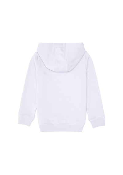 U.S. Polo Assn. Kız Çocuk Lila Payet İşlemeli Kapüşonlu Basic Sweatshirt 50314312-VR245