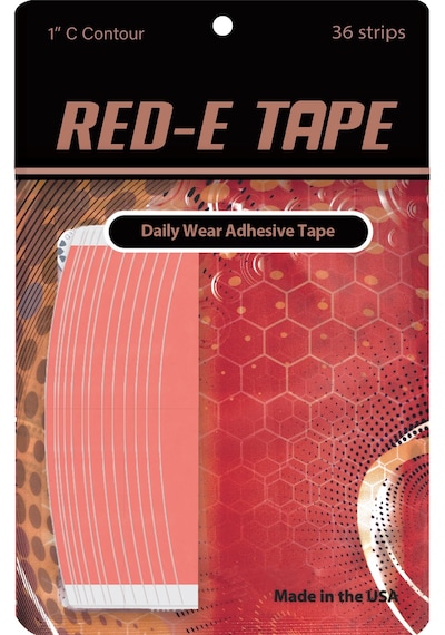 True Tape Red-E Tape Protez Saç Bandı 1" C (2.5Cm X 7.5Cm)