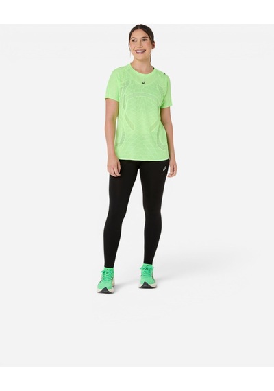 Asics Metarun Ss Top Kadın Yeşil Kısa Kollu Tshirt 2012d418-300