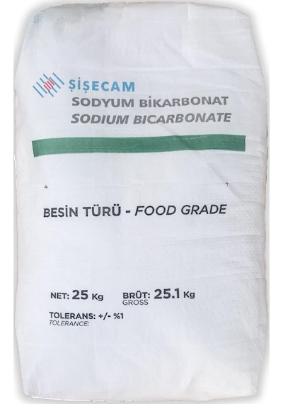 Şişecam Saf Karbonat Sodyum Bi Karbonat (Besin Sodasi) 25 Kg