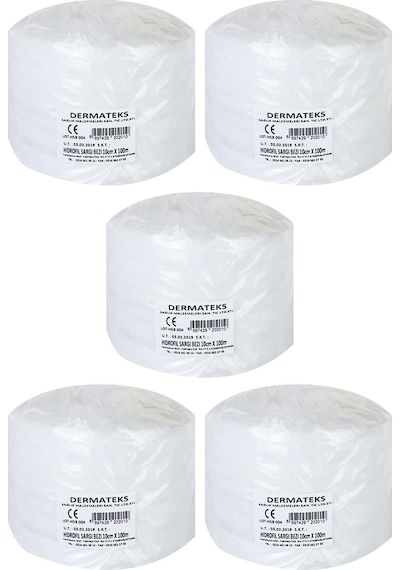 Dermateks Sargı Bezi 10 Cm X 100m 5 Adet