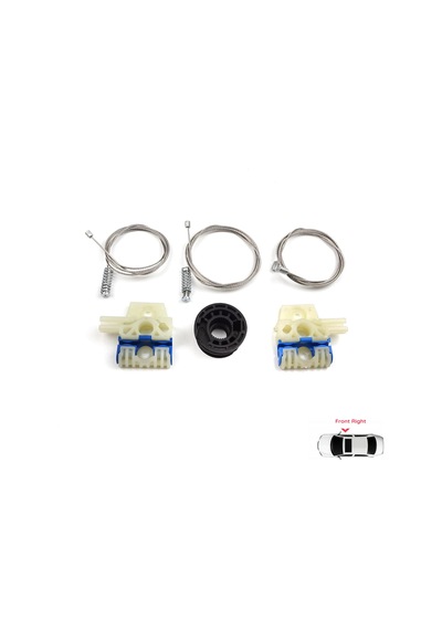 Ön Sağ Cam Kriko Seti Vw Golf 6 A6 5k1 Aj5 2008-20014 5-kapı İçin