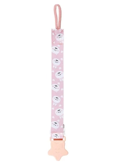 Babyjem Klipsli Emzik Askısı Pembe