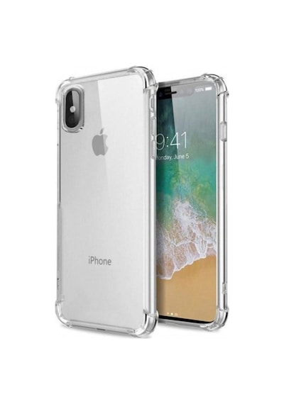 Apple Uyumlu iPhone X Şeffaf Airbag Köşe Korumalı Antishock Silikon Kapak