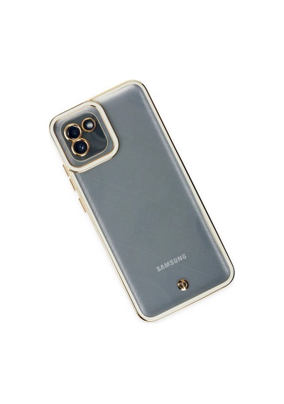 Cosmotex Newface Samsung Galaxy A03 Kılıf Liva Lens Silikon - Beyaz