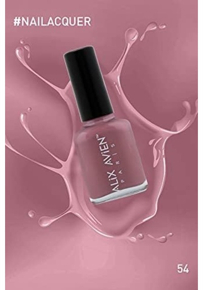 Pembe Nude Oje 54 - Yüksek Pigmentli Uzun Süreli Kalıcılık Hızlı Kuruma - Nail Lacquer 54