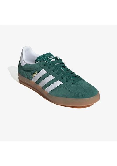 adidas Gazelle Indoor Erkek Yeşil Spor Ayakkabı Düz Jı2062 Yeşil