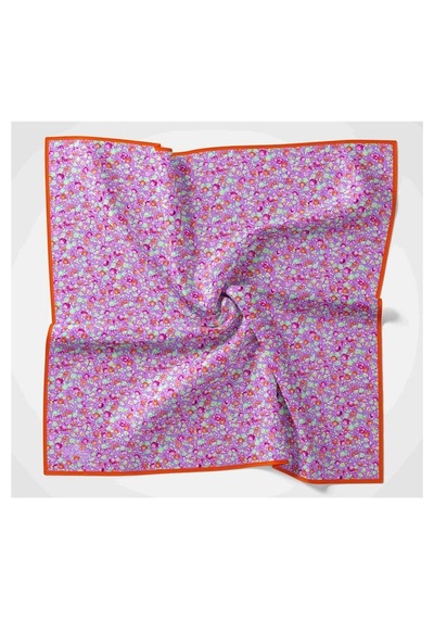 Silk Home Karanfil Desen Soft Pamuk Eşarp Lavanta