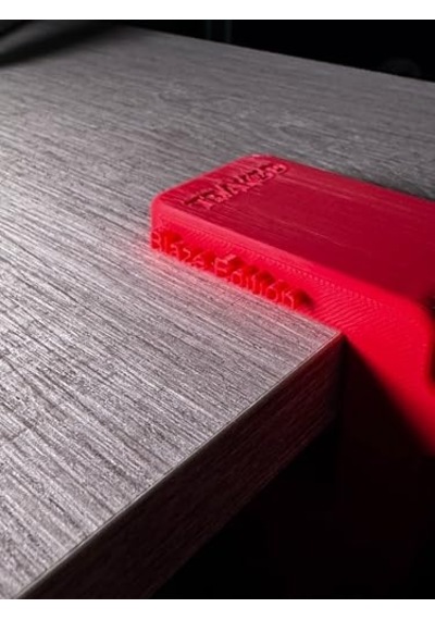 Kırmızı Asılabilir Masa Kenarı Kulaklık Standı Blaze Edition V5 Kaydırmaz Keçeli Ergonomik Ve Sağlam Çok Renkli