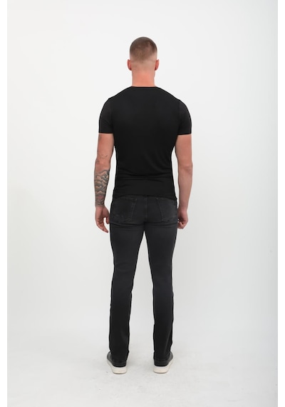 Banny Jeans Erkek Yırtık Detaylı Jean Pantolon Siyah 28