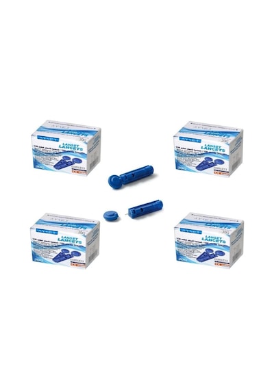 Ayset 30G Lanset (Parmak Delme İğnesi) Lancet 400 Adet