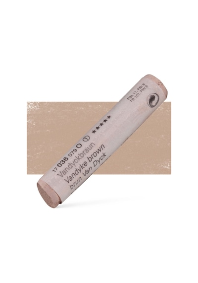 Schmincke : Artist Soft Pastel Boya : 036 O Vandyke Brown